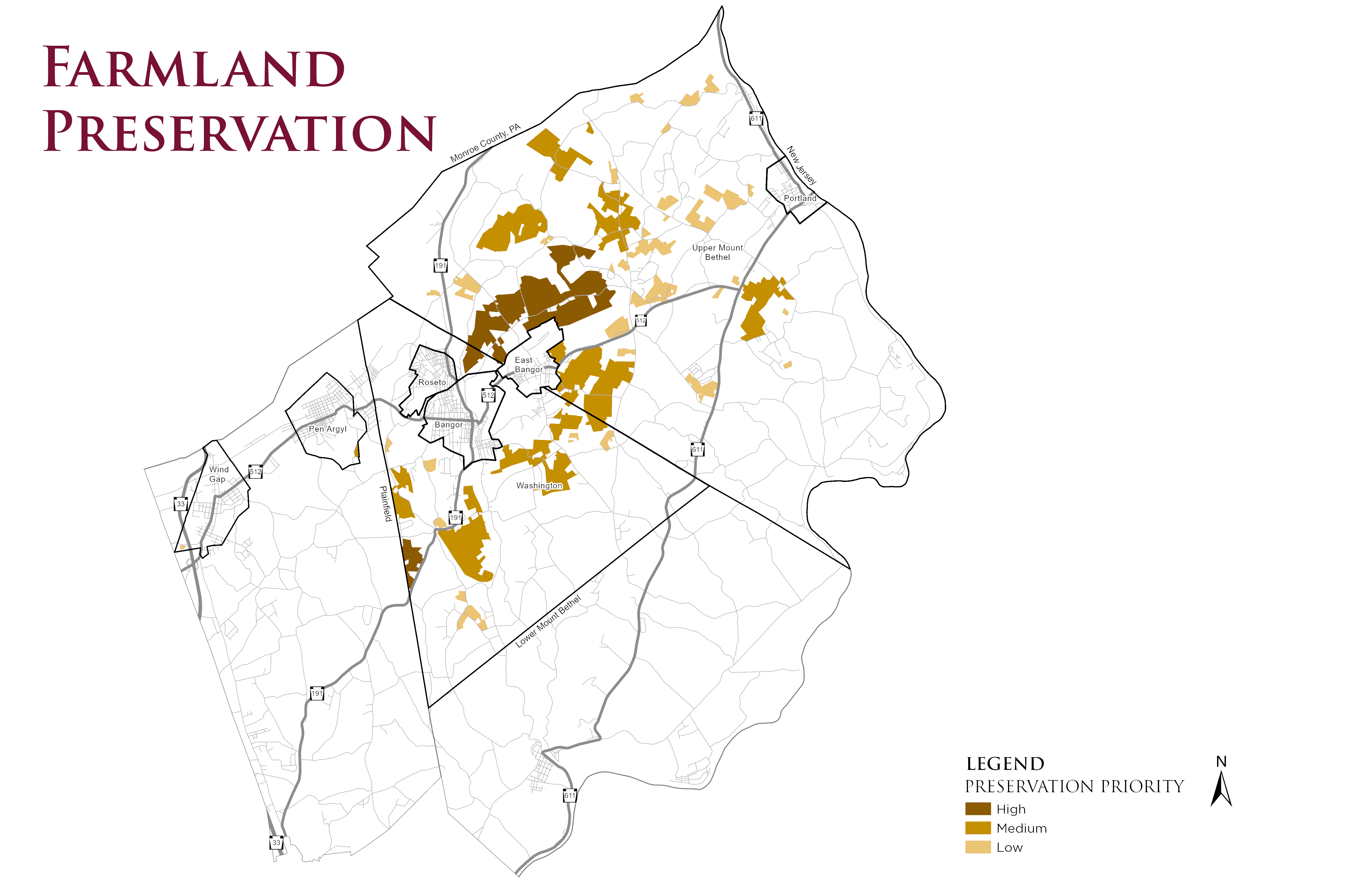 Farmland Preservation Plan Map